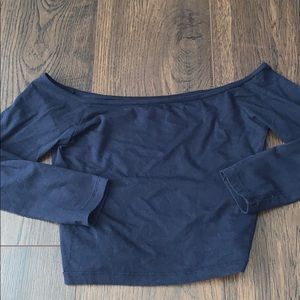 Hollister Off-Shoulder Crop Top